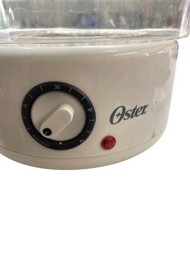 Oster 900-Watt Food Steamer With Timer Dial & Clear Plastic Baskets - Picture 3 of 8