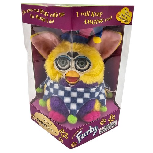 Vintage Furby Target Special Edition Blue Eyes Jester NEW In Sealed Box NIB