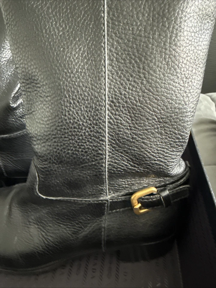 Prada Botas Mujer 38.5 Calzature Donna Nero Foto 2 de 4