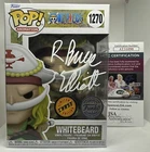 R Bruce Elliott Signed Funko Pop One Piece Whitebeard Chase GameStop JSA COA