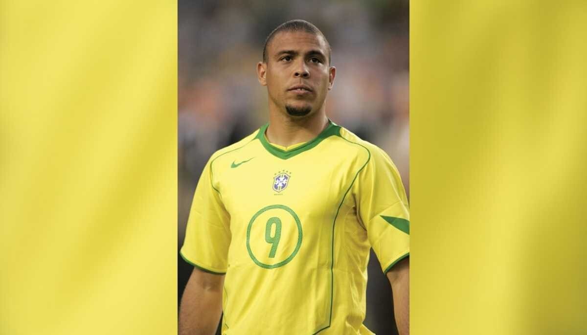 Ronaldo 9 XL 2004 BRAZIL FOOTBALL JERSEY CAMISA BRASIL