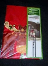 Christmas MOOSE MAILBOX COVER - Moose in Forest Design - 18" x 22" In. (NEW)