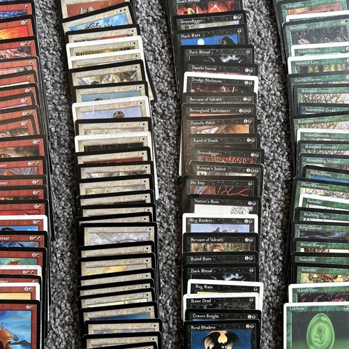 274 Card Set of 1997 Magic The Gathering Cards Temple/Portal - Mint/Excellent - Picture 5 of 16