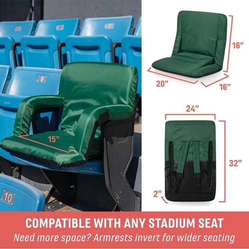 PICNIC TIME ONIVA - a Brand Ventura Reclining Stadium Seat , (Heathered Gray) - Picture 7 of 12