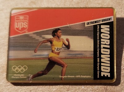 United Parcel Service EXTREME URGENT 2000 OLYMPICS Lapel Pin