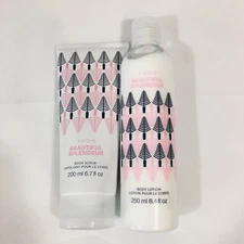 Avon Beautiful Collection Body Scrub And Body Lotion Set 