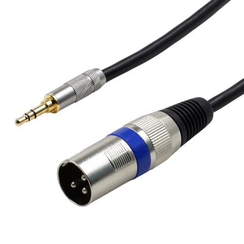 Microphones Cord Flexible Auxiliary to Cabl for Connecting Portable Sound - Picture 2 of 11