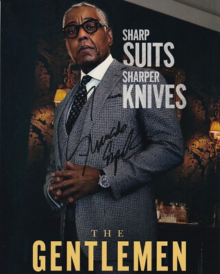 GIANCARLO ESPOSITO signed Autogramm 20x25cm THE GENTLEMEN in Person autograph