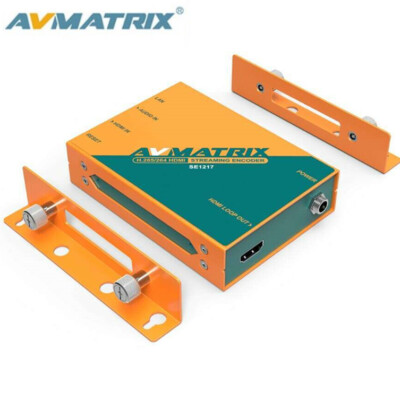 AVMATRIX SE1217 H.265/264 HDMI Streaming Encoder HDMI Input/output Analog Audio