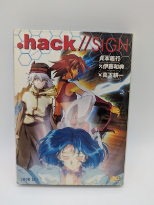 Dot .hack SIGN - 3-disc DVD Set Clean Discs, Includes outer Sleeve! RARE!