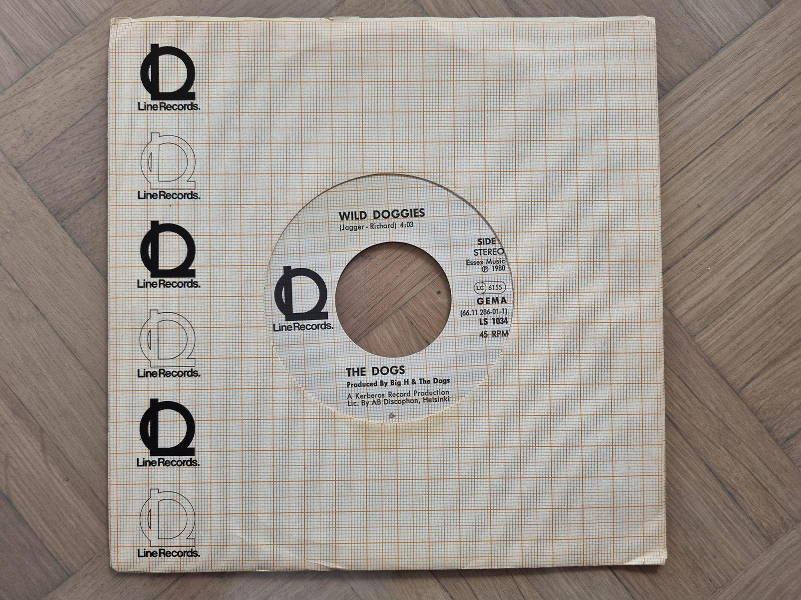 7"" Single The Dogs - Wild doggies Vinyl Germany