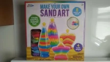 MAKE YOUR OWN SAND ART~DiY Kit~Create 4 Unique Projects~Grafix 2020~HTF~3+