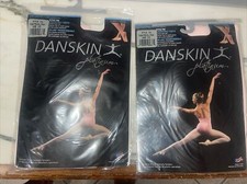 Danskin 702 ADULT Convertible Dance Tights THEATRICAL PINK SIZE C/D Opaque 2 PK