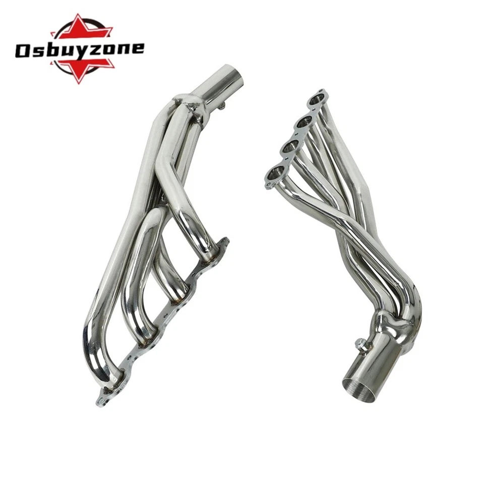 Cabezales de escape nuevos para Chevy GMC Silverado Sierra 1500 5,3 L 6,2 L 2014 2015-2017 Foto 2 de 4