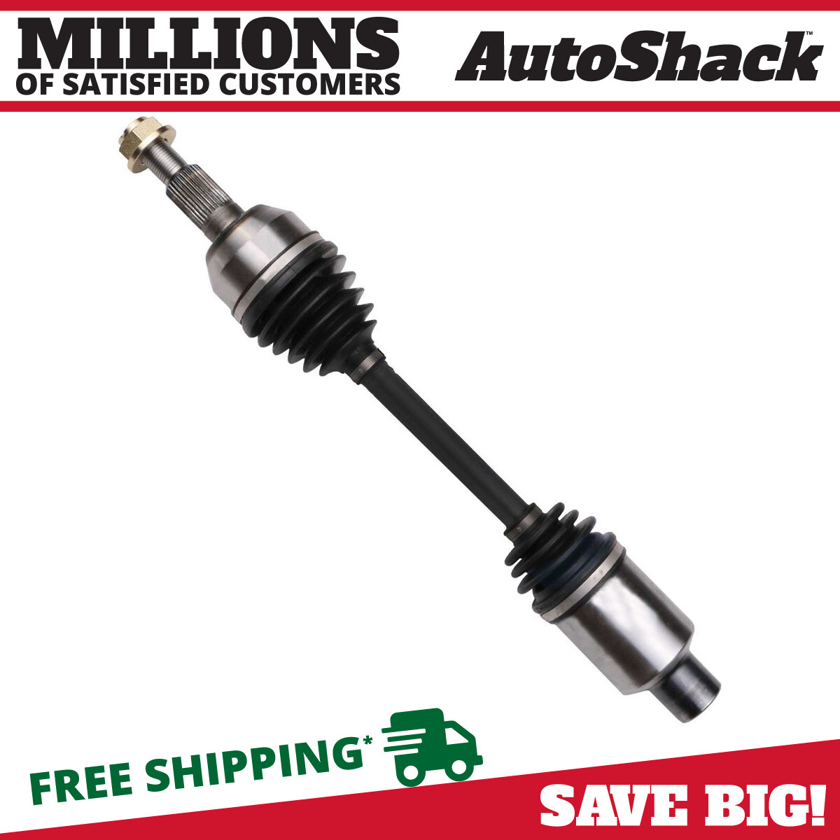 ECCPP Front Left CV Axle Shaft For GMC Terrain & Chevrolet Equinox 2.4L (2010-2017) - AWD/FWD