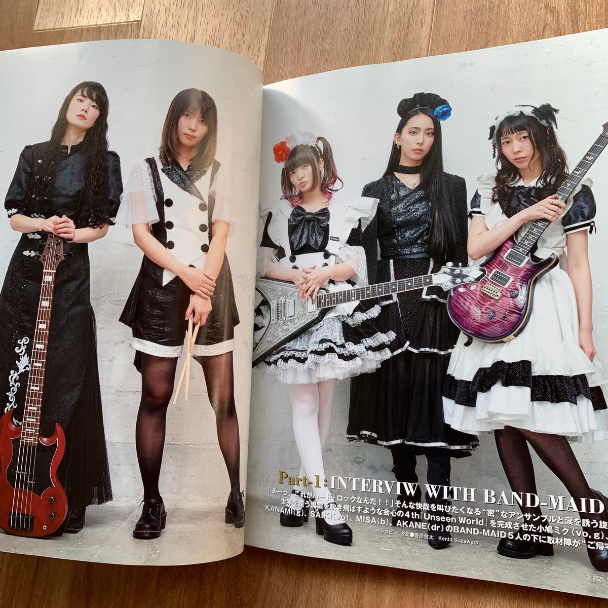 ヴィクトリアンバック　バンドメイド W-AKN -AKANE Signature- | キクタニミュージック