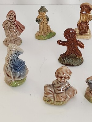 Wade Red Rose Tea Figurines Nursery Rhymes Gingerbread Man Jack