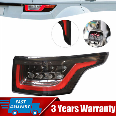 Tail Light for 2018 2019 2020 2021 Land Rover Range Rover Sport Passenger Side