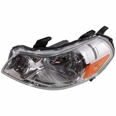 2007-2013 Suzuki SX4 Headlight Assembly Replacement Clear Lens
