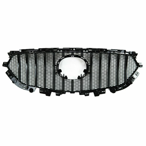 ABS Black Front Grille Mesh Grill Vent Trim Bar Fit for Mazda CX-5 CX5 2017-2021 - Picture 2 of 5