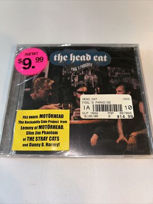 THE HEAD CAT 'FOOL´S PARADISE' CD Brand New !!