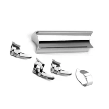 Stainless Steel Slide Tone Bar Finger Picks for Dobro Lap Steel Hawaiian Guitar