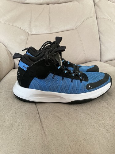 Nike Air Jordan Jumpman 2020 University Blue Black BQ3449-400 Mens UK Size 7.5 - Picture 8 of 13