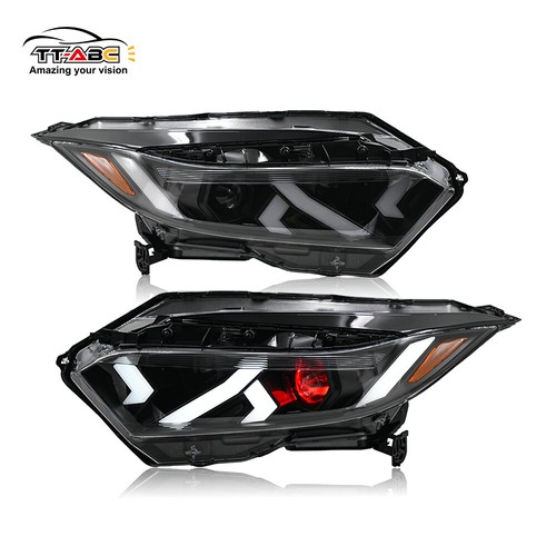 LED Projector Headlights DRL For Honda HRV HR-V 2019-2022 Sequential Front Lamps - Picture 9 of 20