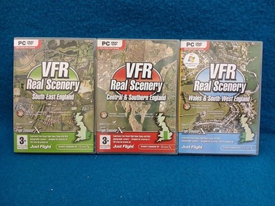 Sehr guter Erhaltungszustand Real Scenery PC DVD-ROM SE England, Wales & SW England, Central & Southern