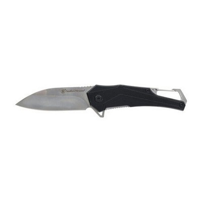 Smith & Wesson Linerlock Pocket Knife Stainless Blade Aluminum Handle - 1208418