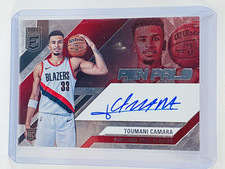 2023-24 Panini Donruss Elite Toumani Cámara RC Pen Pals Auto #PP-TCP