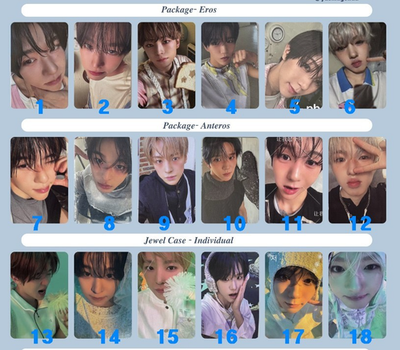 NCT WISH - Ode to Love Official Photocard KPOP Xion Riku Yuushi