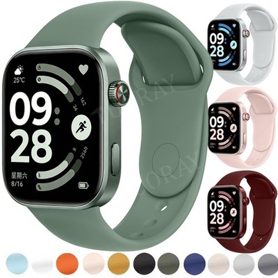 Für Xiaomi Mi 9 Pro 8 Pro / Redmi Watch 6 5 4 Ersatz Sports Silikon Armband Band