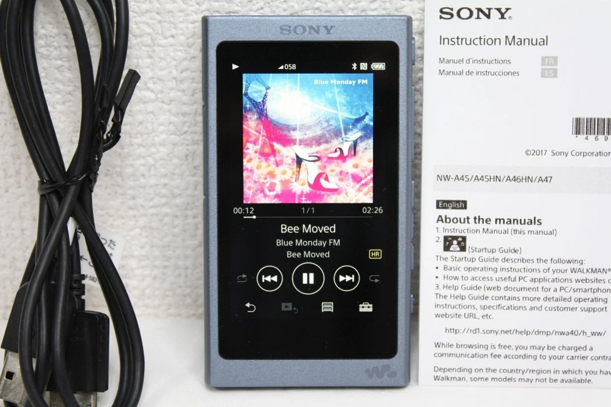 Sony Walkman A Series Blue MP3 Players for sale | eBay
