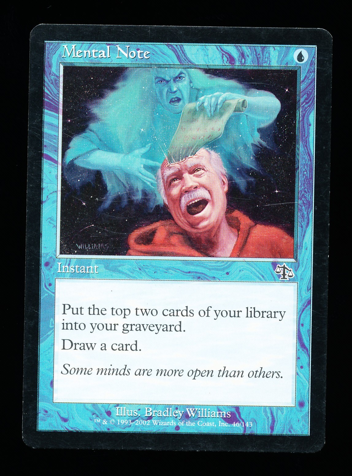 * * 1x Mental Note x1 * * Judgment MTG VLP Very Lightly Played