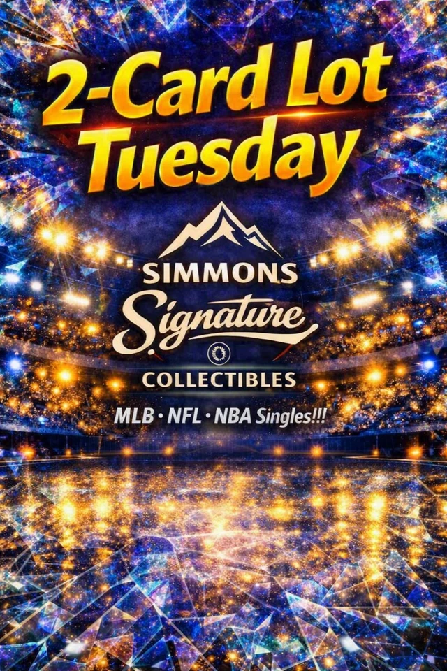 SSC: 1-Hour Fire Sale - 2 Card Lot Tuesday