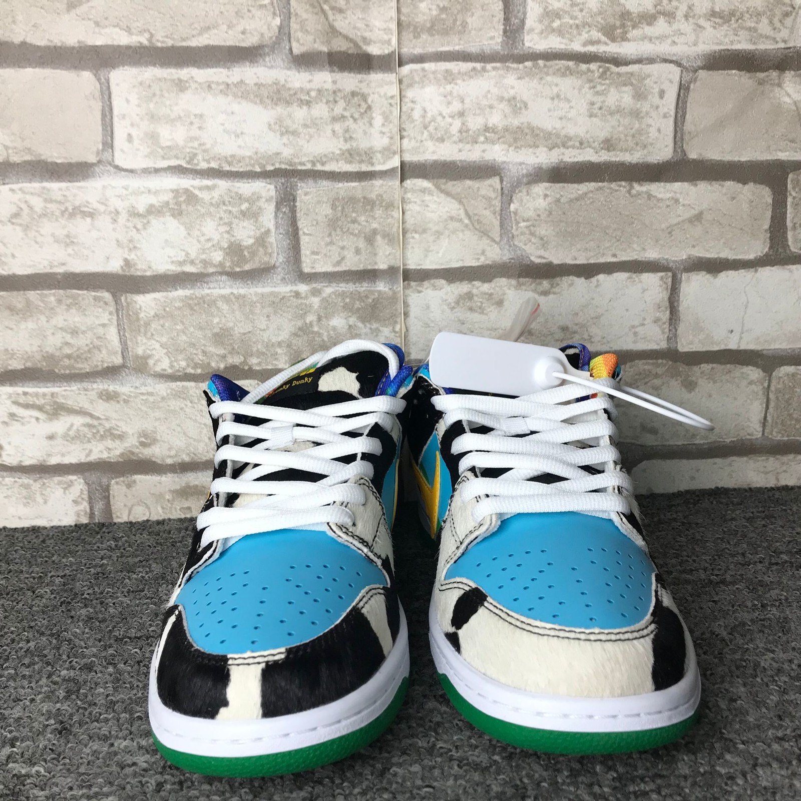 NK DK Low Ben & Jerry's Chunky Dunky CU3244-100 Men's Shoe Sizes 4-13 5