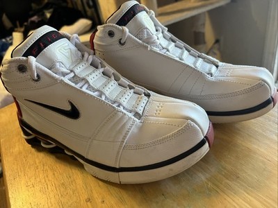 Nike Shoes Youth 5.5 White Shox VC 4 Vince Carter Vintage Sneakers 310379-101
