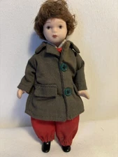 Vintage DeAgostini Porcelain Doll Dolls House Or Display