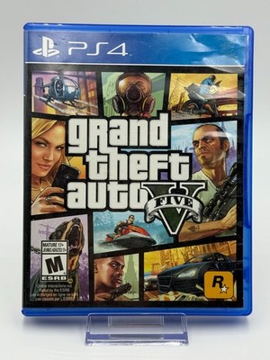 Grand Theft Auto V (Sony PlayStation 4) CIB Complete Tested /w Map