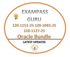 1Z0-1151-25 1Z0-1093-25 1Z0-1127-25 Oracle Cloud 2025 Bundle JANUARY UPDATES 