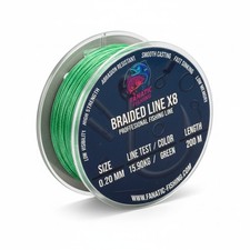 Fanatic Fishing 8X Geflochtene Angelschnur 20...