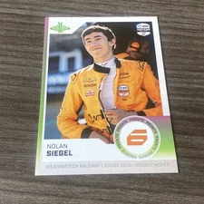 2024 Parkside NTT Indy Car Racing Week 10 PRONTO Card NOLAN SIEGEL #66