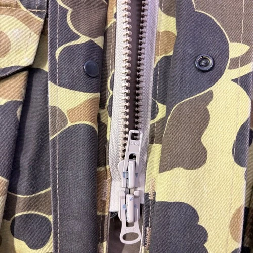 Columbia Mens Gore-Tex Duck Hunter Camo Parka L Brown Vintage Hunting Jacket USA image 13