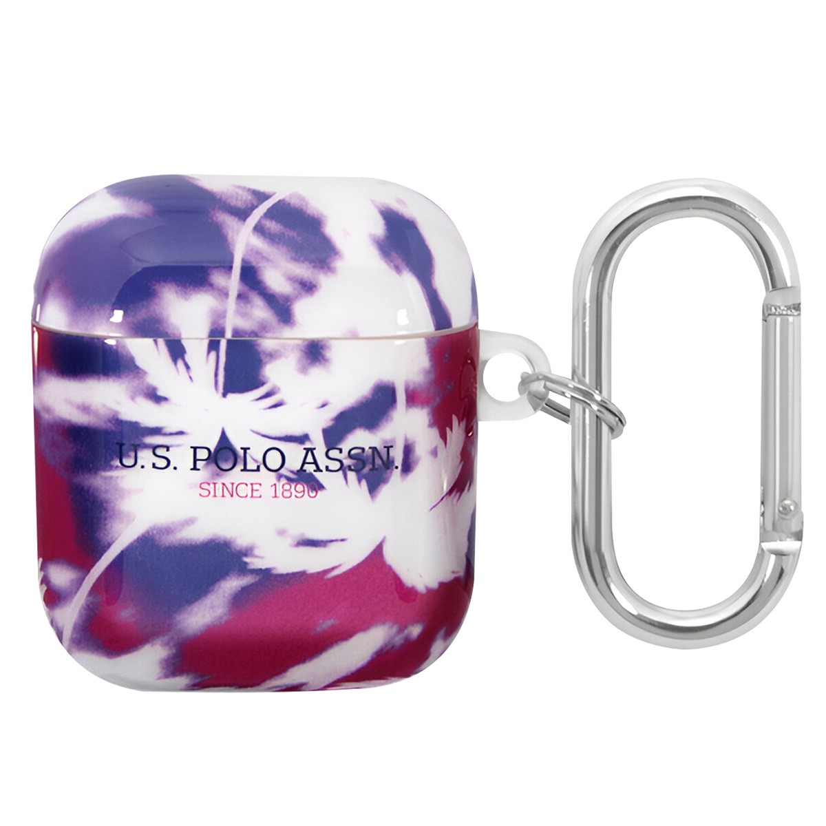 Étui polo américain dosettes 1 2 paumes antichoc violet silicone