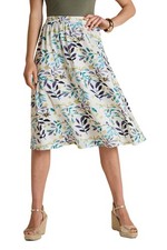 Womens Print Elasticated Waist Skirt by Chums