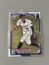 2024 Bowman Chrome #BCP-185 Daiber De Los Santos 1st Prospects