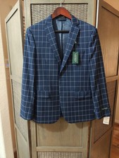 BOYS - LAUREN/RALPH LAUREN - SPORT COAT - SIZE 18R - BLUE/WHITE CHECK