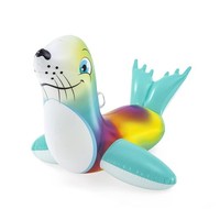 Bestway Flash N' Splash Seal Schwimmtier Robbe Luftmatratze Badetier Aufblastier