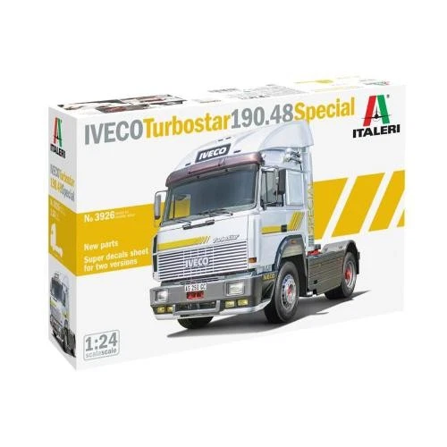 1:24 Italeri Iveco Turbostar 190.48 Special Truck Camion Kit IT3926 Modellino - Photo 2/4